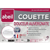 Couette chaude 400gr/m² Douceur Auvergnate - 140 x 200 cm - 1 personne - ABEIL