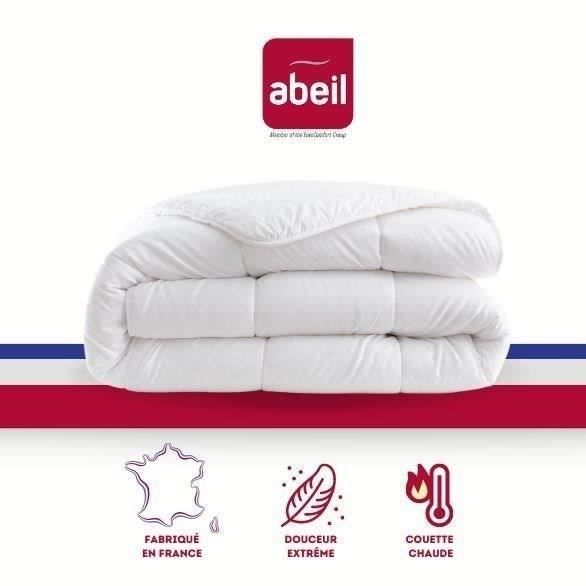 Couette chaude 400gr/m˛ Douceur Auvergnate - 220 x 240 cm - 2 personnes - ABEIL