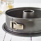 Moule a fond amovible  - BIRKMANN - EASY BAKING - Acier Carbone - Anti adhésif - 2 Fonds - 26 x 26 x 9 cm