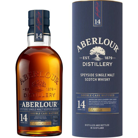 Aberlour - 14 ans - Whisky Ecossais Single Malt avec étui - 40,0% Vol. - 70cl