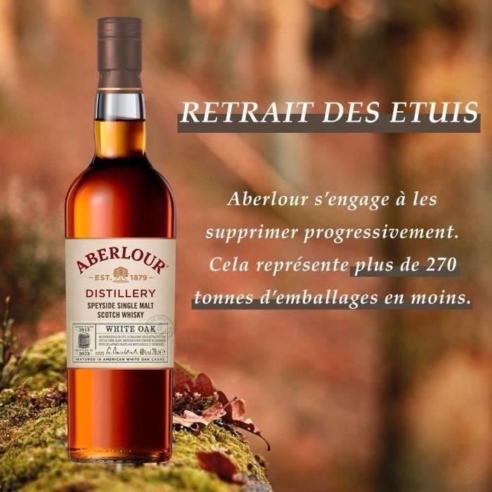 Aberlour - White Oak - Whisky Ecossais Single Malt - 40,0% Vol. - 70cl