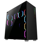 ABKONCORE BOITIER PC R780 Sync - rÈtro Èclairage RGB - Noir - Verre trempÈ - Format E-ATX (ABKO-RMS-780-SYNC)