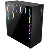 ABKONCORE BOITIER PC R780 Sync - rÈtro Èclairage RGB - Noir - Verre trempÈ - Format E-ATX (ABKO-RMS-780-SYNC)