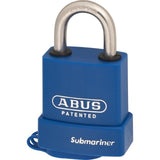 Cadenas rÈsistant aux intempÈries - ABUS - 83WPIB/53 Submariner - Anse acier inoxydable - Cylindre interchangeable