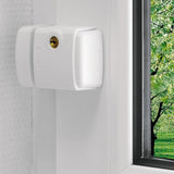 Verrou - ABUS - FTS3003 W KD EK - Sécurité pour fenetres en alu, bois, plastique - Clé nécessaire uniquement pour l'ouverture