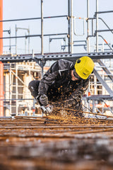 Casque de protection industrielle - ABUS - SCATOR - Jaune