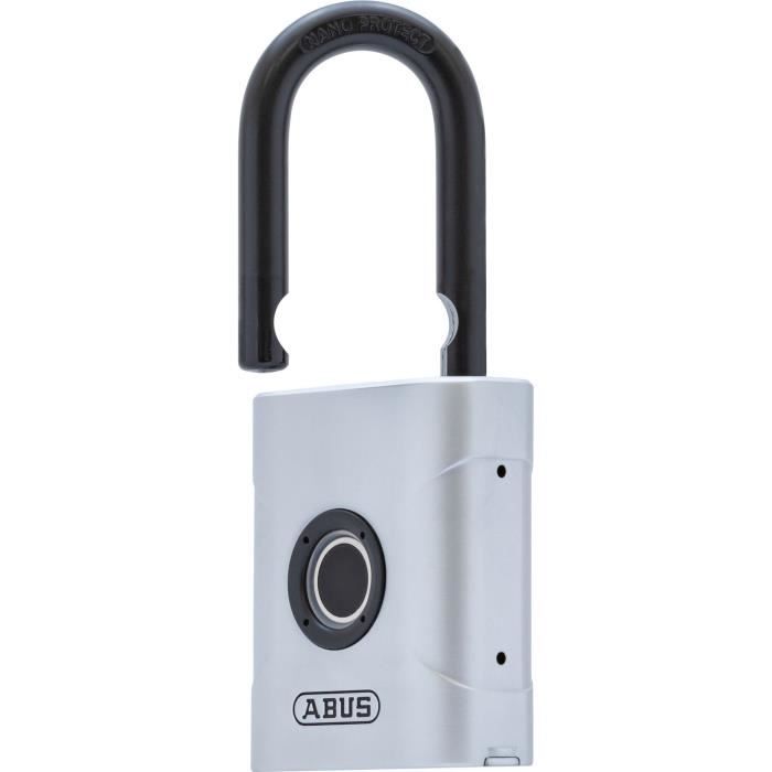 Cadenas biométrique ABUS 57/50 Touch - Ouverture par empreinte digitale - Résistant aux intempéries