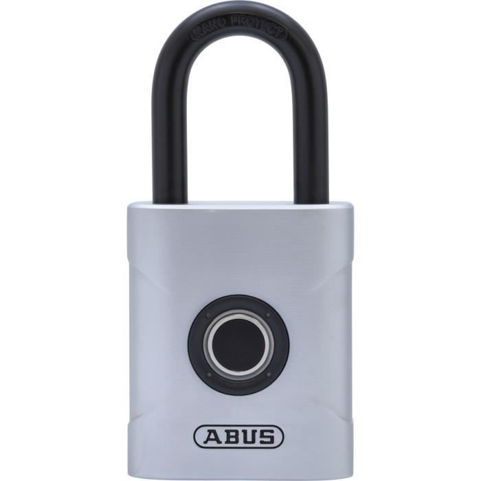 Cadenas biométrique ABUS 57/50 Touch - Ouverture par empreinte digitale - Résistant aux intempéries