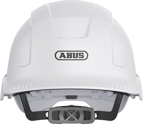 Casque de protection travaux électrique - ABUS - SCATOR-E - Blanc polair