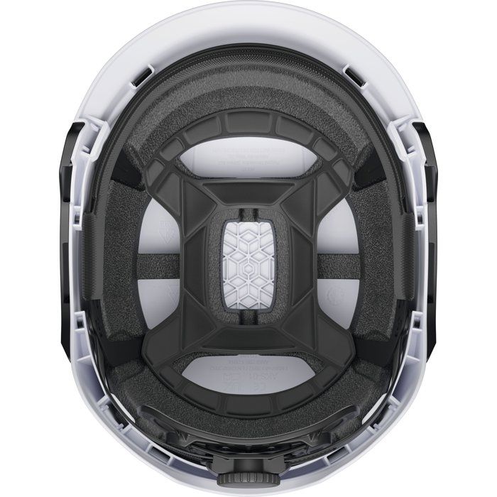 Casque de protection industrielle - ABUS - SPECTOR - Blanc polair
