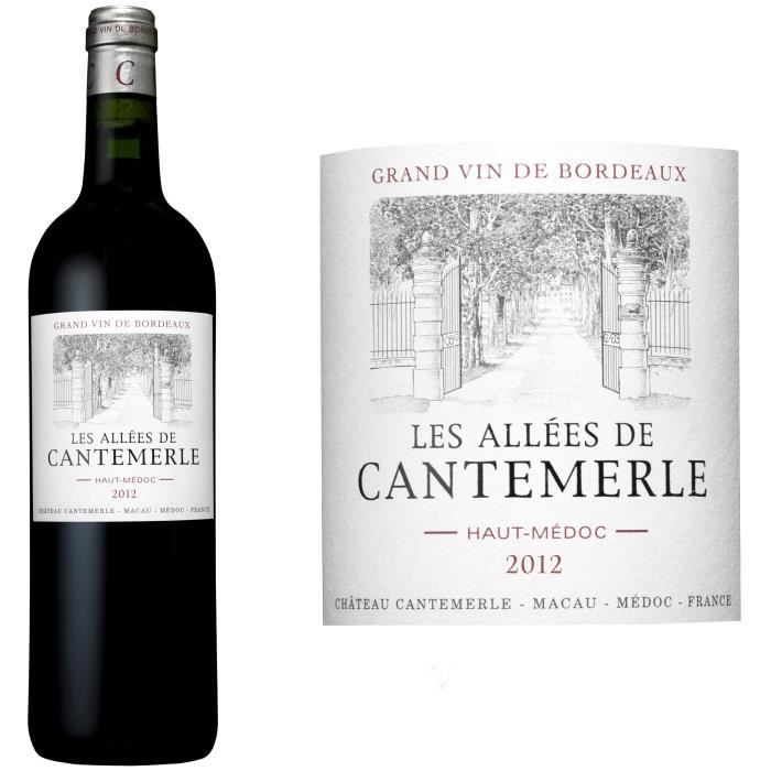 Les Allées de Cantemerle 2020 Haut Médoc - Vin rouge de Bordeaux