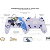 Manette Filaire - POWER A - Nintendo Switch - Master Sword Attack