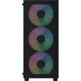 Boitier PC sans alimentation - AEROCOOL B509A Flow - ACCM-BD02063.11 - Moyen tour - Format ATX - Noir