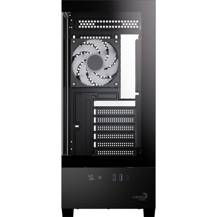 Boitier PC sans alimentation - AEROCOOL P500D - ACCM-PN06033.11 - Moyen tour - Format ATX - Noir