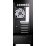Boitier PC sans alimentation - AEROCOOL P500D - ACCM-PN06033.11 - Moyen tour - Format ATX - Noir