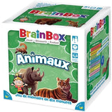 Jeu de société - BrainBox - Animaux - Jeu d'observation et de mémoire - 1 joueur ou plus - 8 ans et +