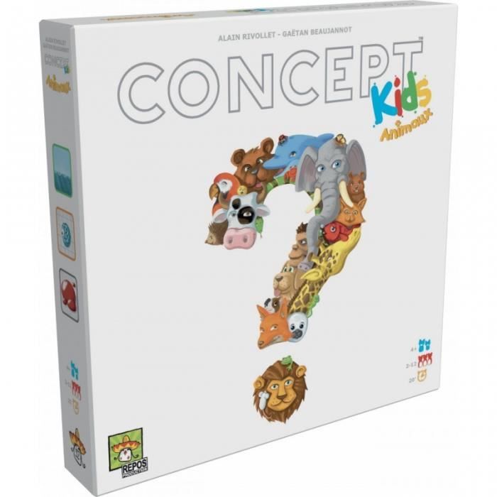 Concept Kids : Animaux  - Asmodee - Jeu de société