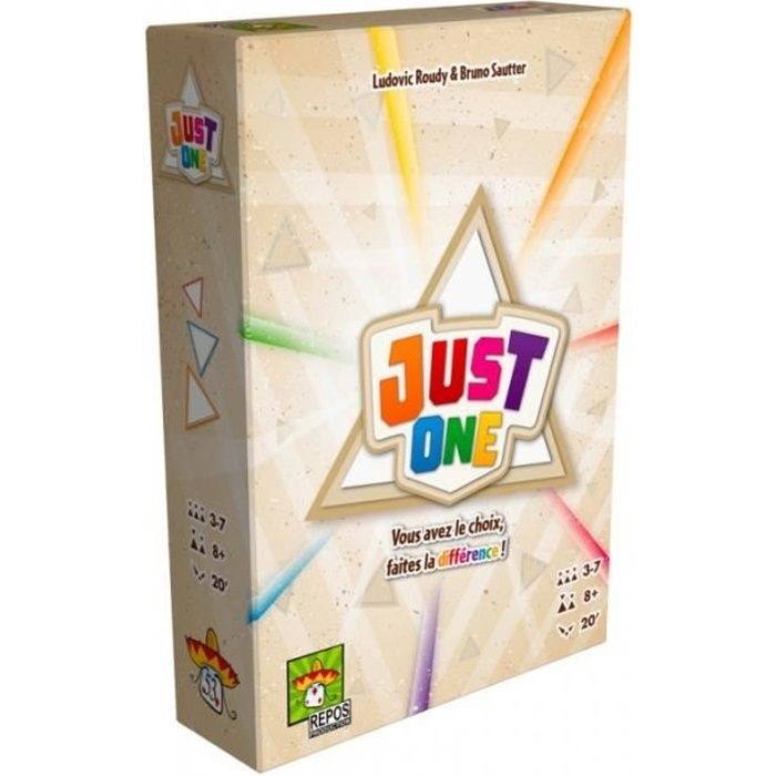 Jeu de société Just One - ASMODEE - a partir de 8 ans - 3 a 7 joueurs - 20 minutes