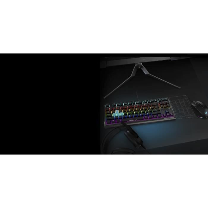 Clavier gamer mécanique RGB - ACER PREDATOR - Aethon 301 TKL - Rétroéclairage LED