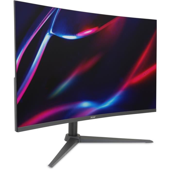 Ecran PC Gamer Incurvé - ACER Nitro - 31,5 - FHD - 240Hz - 1ms - Ajustable en hauteur - UM.JX0EE.005
