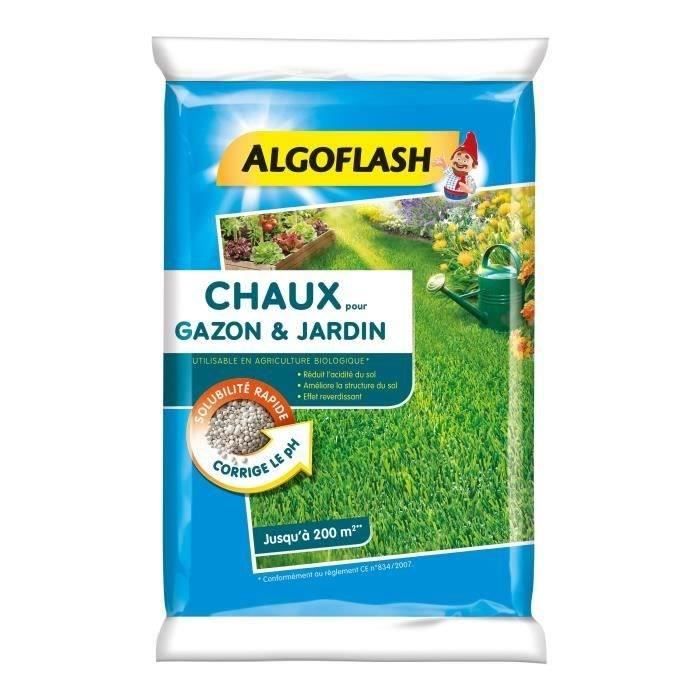 ALGOFLASH Lime for lawn and garden - 10 kg