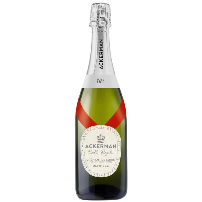 Ackerman Bulle Royale Demi-sec - Crémant de Loire - 75cl