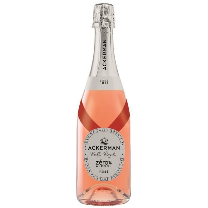 Ackerman Bulle Royale Alcohol-Free Rosé - 75 cl