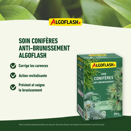 ALGOFLASH Soin coniferes - Anti-brunissement - 800 g