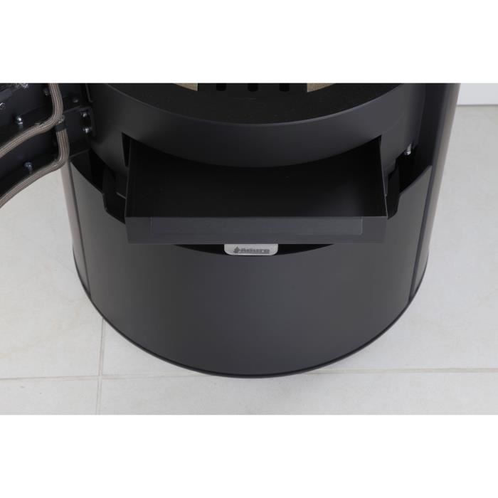 Poele a bois - ADURO 9.1 - 50292 - 6 KW - Noir