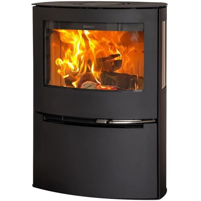 Wood stove - ADURO 21 - 50240 - 6.5 KW - Black