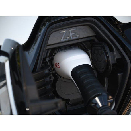 Chargeur portable véhicule électrique & hybride - AEG - Type 2 - Monophasé, 16A, 230V AC - Prise secteur 230V européen - L : 5m.