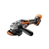 AEG - Meuleuse 125 mm 18V BRUSHLESS, 11000 tr/min, sans batterie ni chargeur, en carton - BEWS18-125BL-0