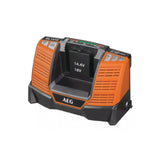 AEG - Chargeur GBS NiCD / NIMH / LI-ION a glissiere 14,4V/18V, pour batteries 18V de 1,5 a 12,0Ah, tension secteur 220-240V - BL1418