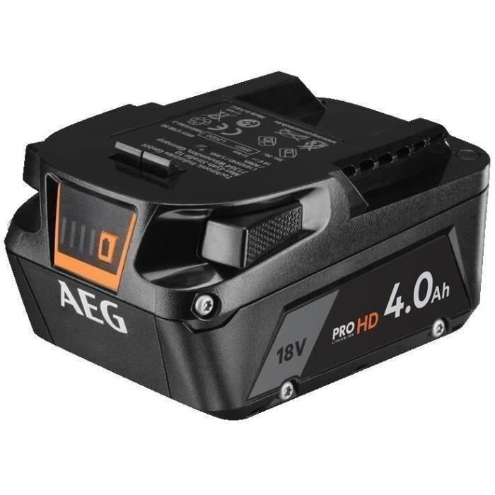 AEG - 1 batterie Pro lithium 18V 4,0 Ah HIGH DEMAND - L1840SHD