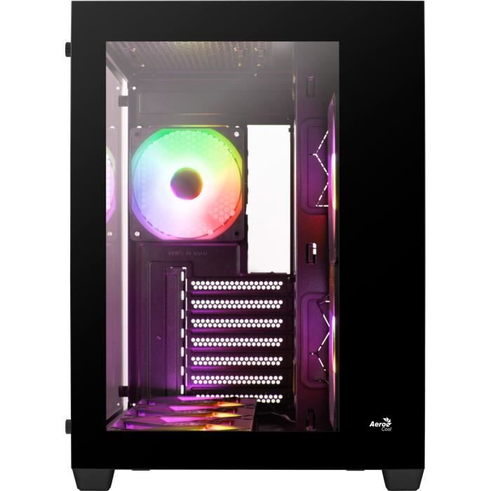 BoÓtier PC - AEROCOOL - Dryft G v2 (Noir) - Cube - Format ATX - Sans alimentation