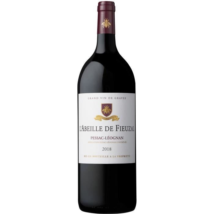 Magnum L'abeille de Fieuzal 2018 Pessac-LÈognan - Vin rouge de Bordeaux