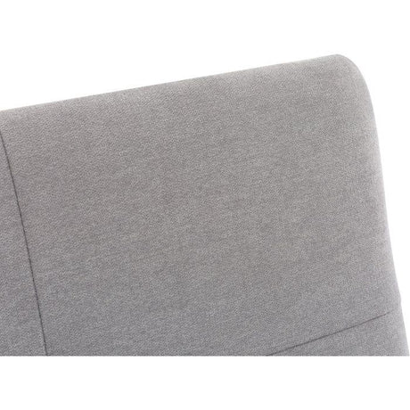 Canapé convertible - 3 places - AGATHE - Tissu Gris Greige - 180 x 74 x 72 cm