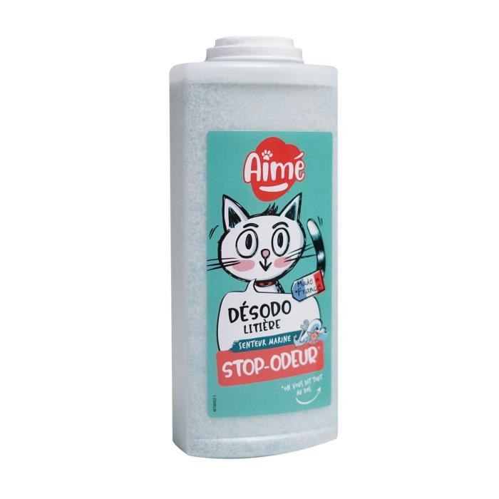 AIME DÈsodorisant pour litiere marine 700ml - Pour chat