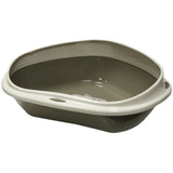 Bac a litiere - AIMÉ - Bac d'angle 58x48x20.5cm