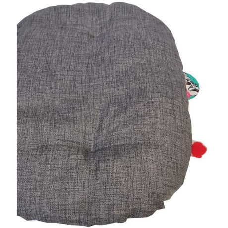 Couchage pour chien - AIME - Coussin Oval - 90 cm - Gris