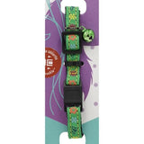 Collier pour chat - AIME - Spring - Ajustable - Cuivré, grelot argenté