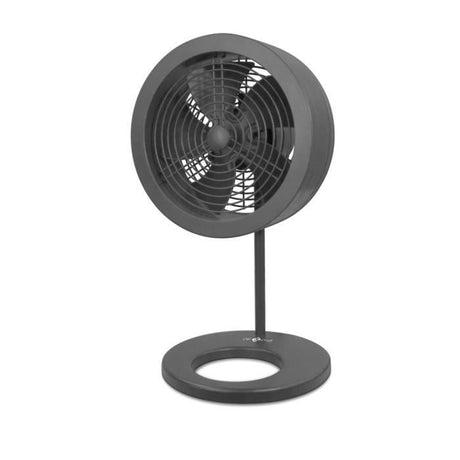 Ventilateur de table - AIR AND ME - Noas - 32 W - Ř 20 cm - Compact - Avec variateur de vitesses - Noir