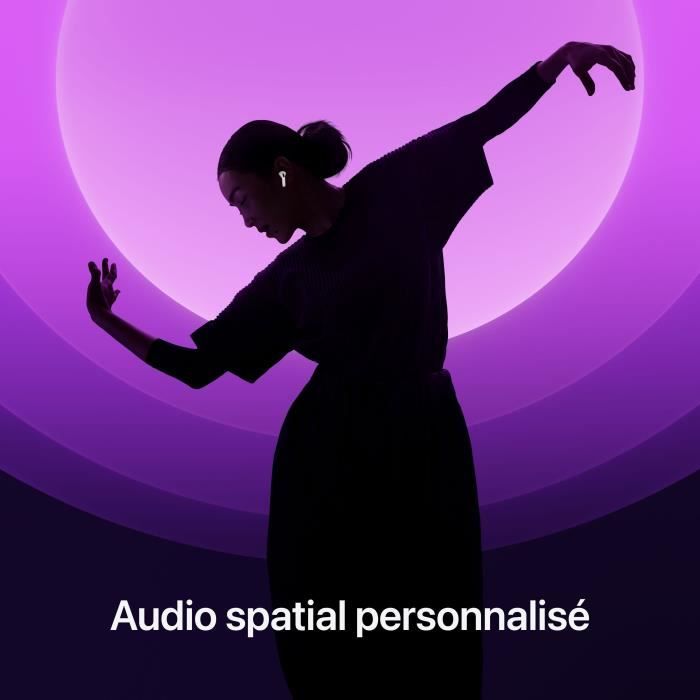APPLE AirPods 4 avec réduction active du bruit