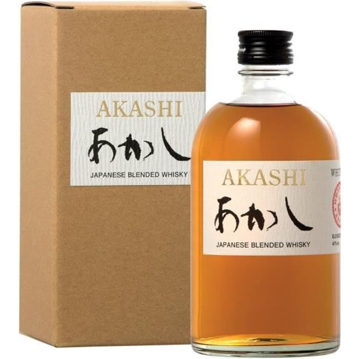 Whisky Akashi - Blended Whisky - Japon - 40%vol - 50cl avec étui