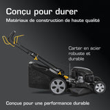 Tondeuse thermique autotractée 4 en 1 - ALPINA AL5 51 SAQ - 51cm - 166 cm3 - Jusqu'a 1800 m˛