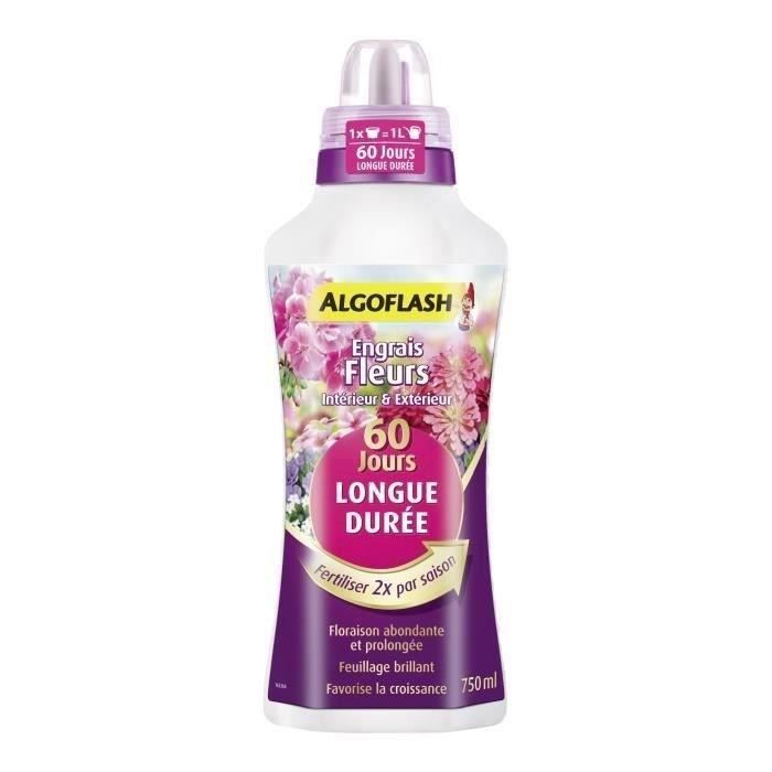 Flower Fertilizer - ALGOFLASH NATURASOL - Long Duration 60 days - 750 mL