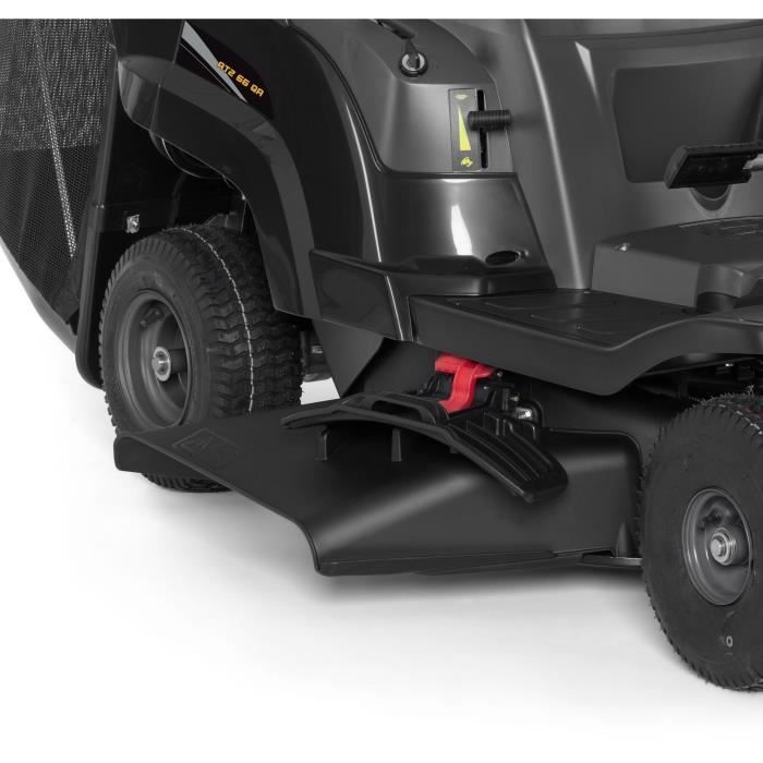 Tondeuse autoportée thermique ALPINA AT2 66 QA  66cm de coupe - Jusqu'a 1500 m² - 224 cm3 - éjection bac 150L