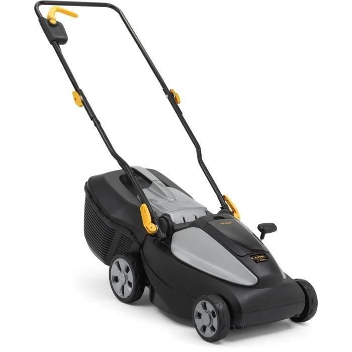 Alpina AL 3420 Li Battery lawnmower kit 34 cm cutting - charger and batteries (2x2Ah 20V) included