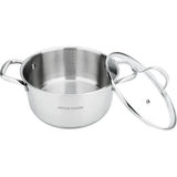 AM3549 Arthur Martin Marmite 24 cm avec couvercle  Acier Inoxydable  Tous feux dont induction