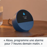 Réveil connecté - AMAZON - ECHO SPOT - Écran 2,83 - Son de qualité - Contrôle vocal